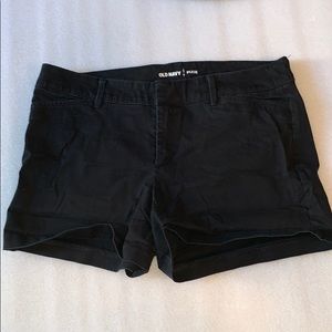 Old Navy Black Pixie Shorts